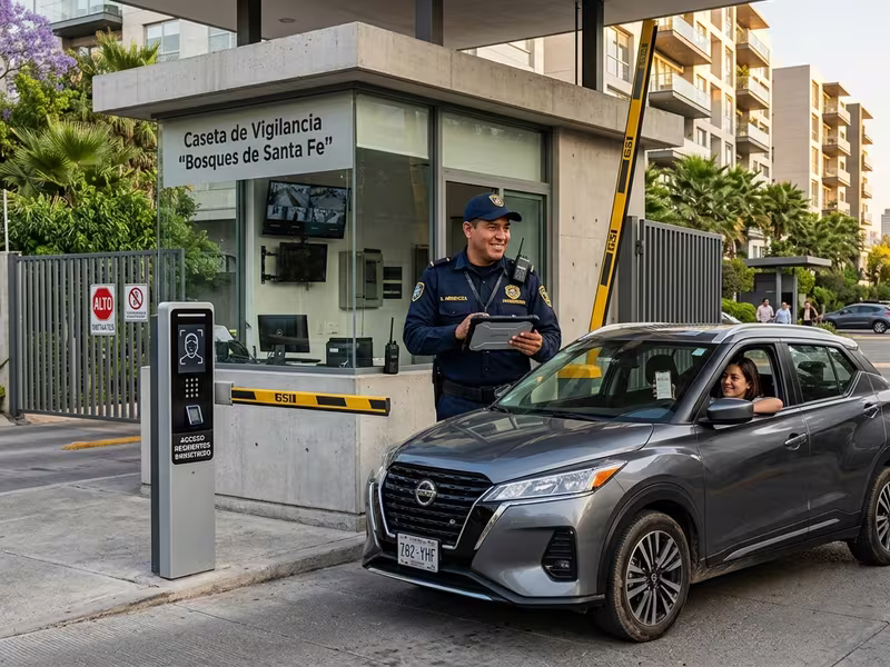 Control de acceso para condominios y residenciales