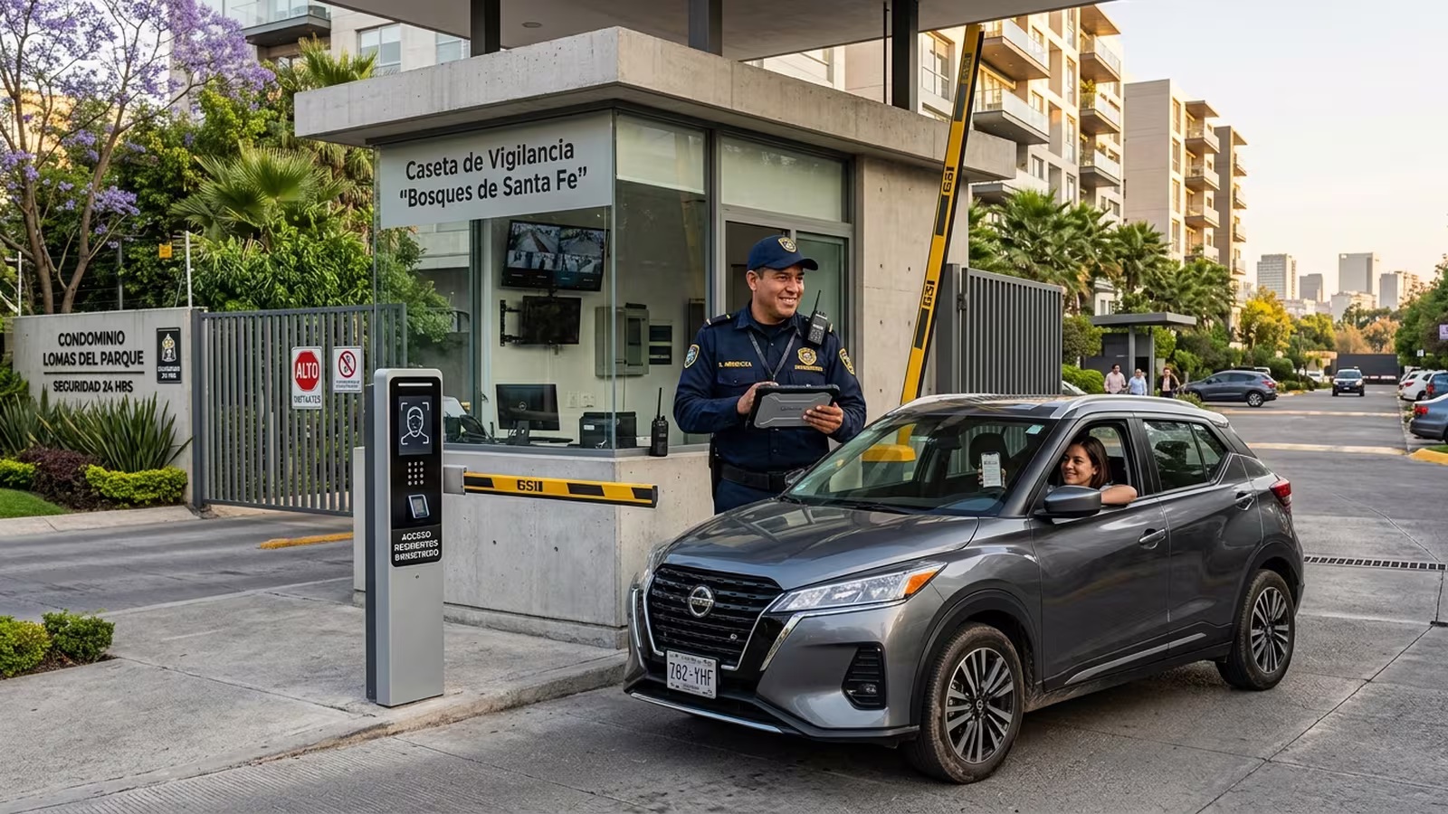 Control de acceso para condominios y residenciales
