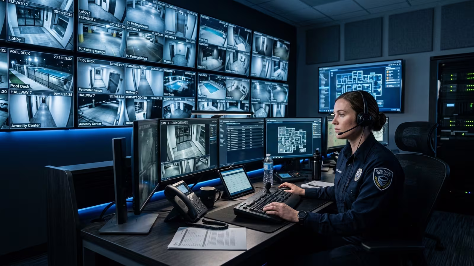 Sistema CCTV de seguridad para condominios