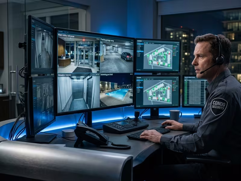 Sistema CCTV de seguridad para condominios
