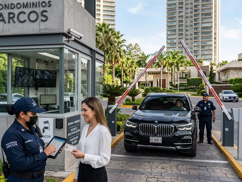 Control biométrico de acceso en condominios