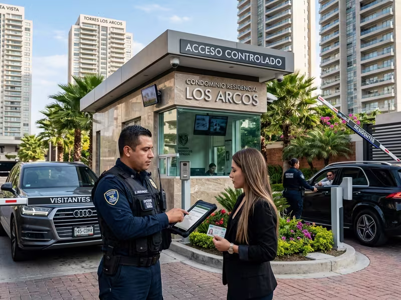 Control de acceso para condominios y residenciales