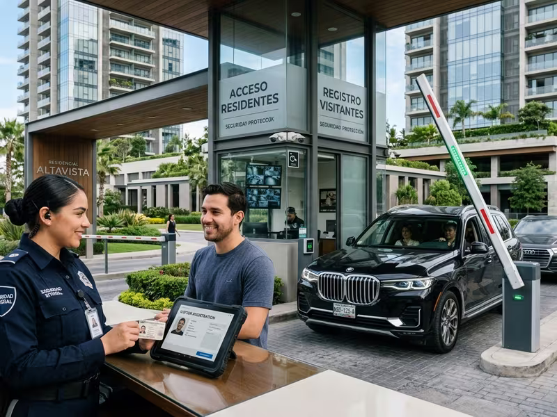 Control biométrico de acceso en condominios