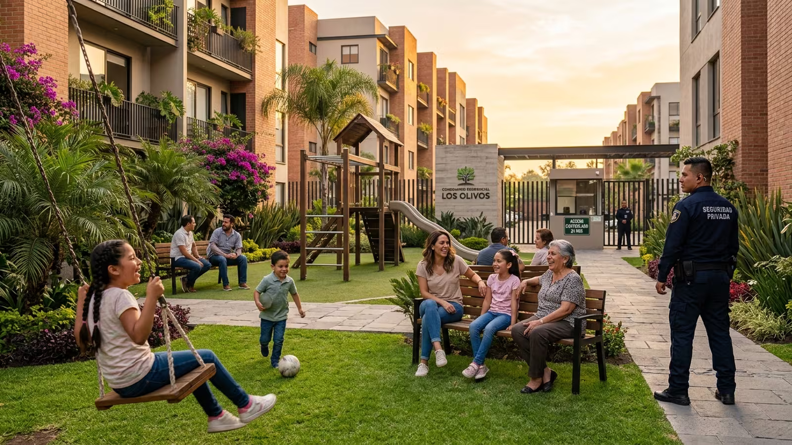 Familias seguras en condominios mexicanos