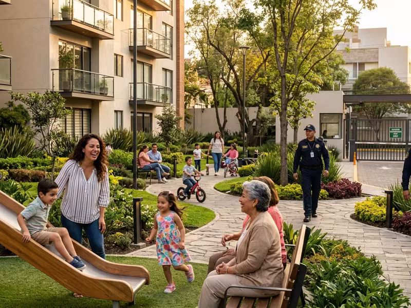 Familias seguras en condominios mexicanos