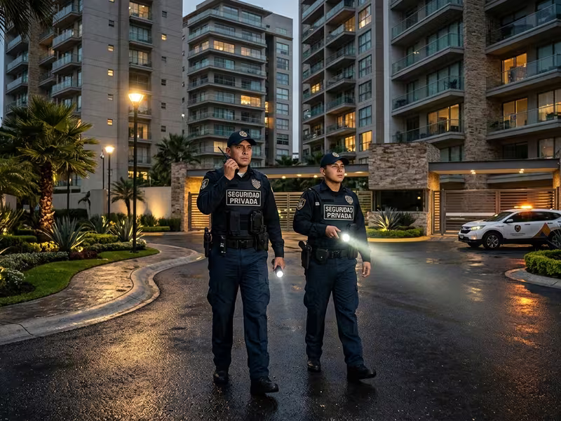 Patrullaje y rondines de seguridad en condominios