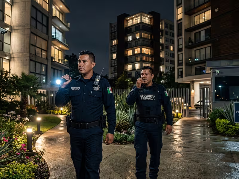Patrullaje y rondines de seguridad en condominios