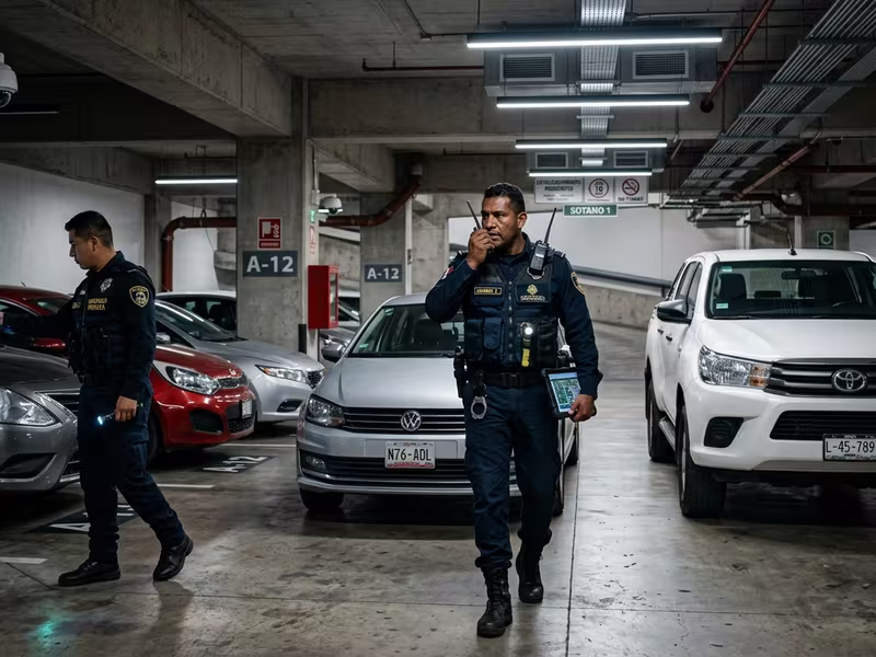Acceso vigilado en Álvaro Obregón