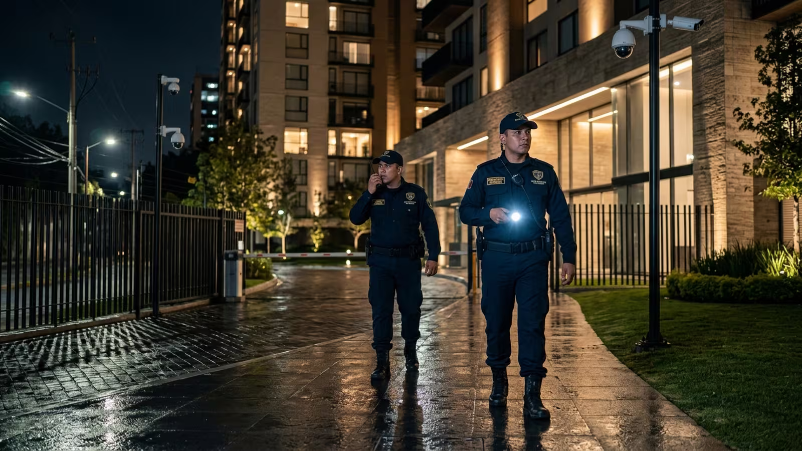 Sistema de iluminación segura para condominios y residenciales